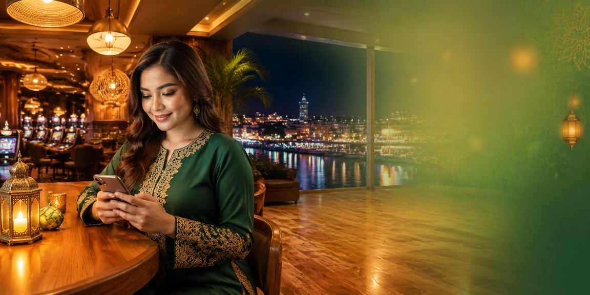 Pemain Malaysia menggunakan aplikasi mudah alih mickey88 pada telefon pintar