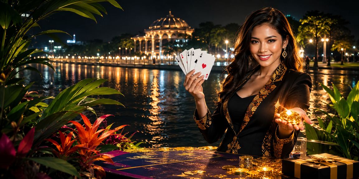 Permainan Teen Patti dengan motif batik Malaysia menunjukkan budaya tempatan dalam hiburan dalam talian